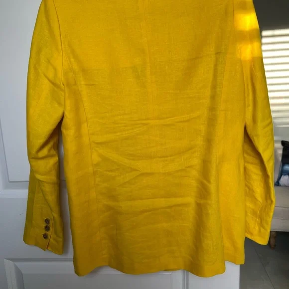 Banana Republic Vibrant Yellow Blazer - Picture 3 of 5